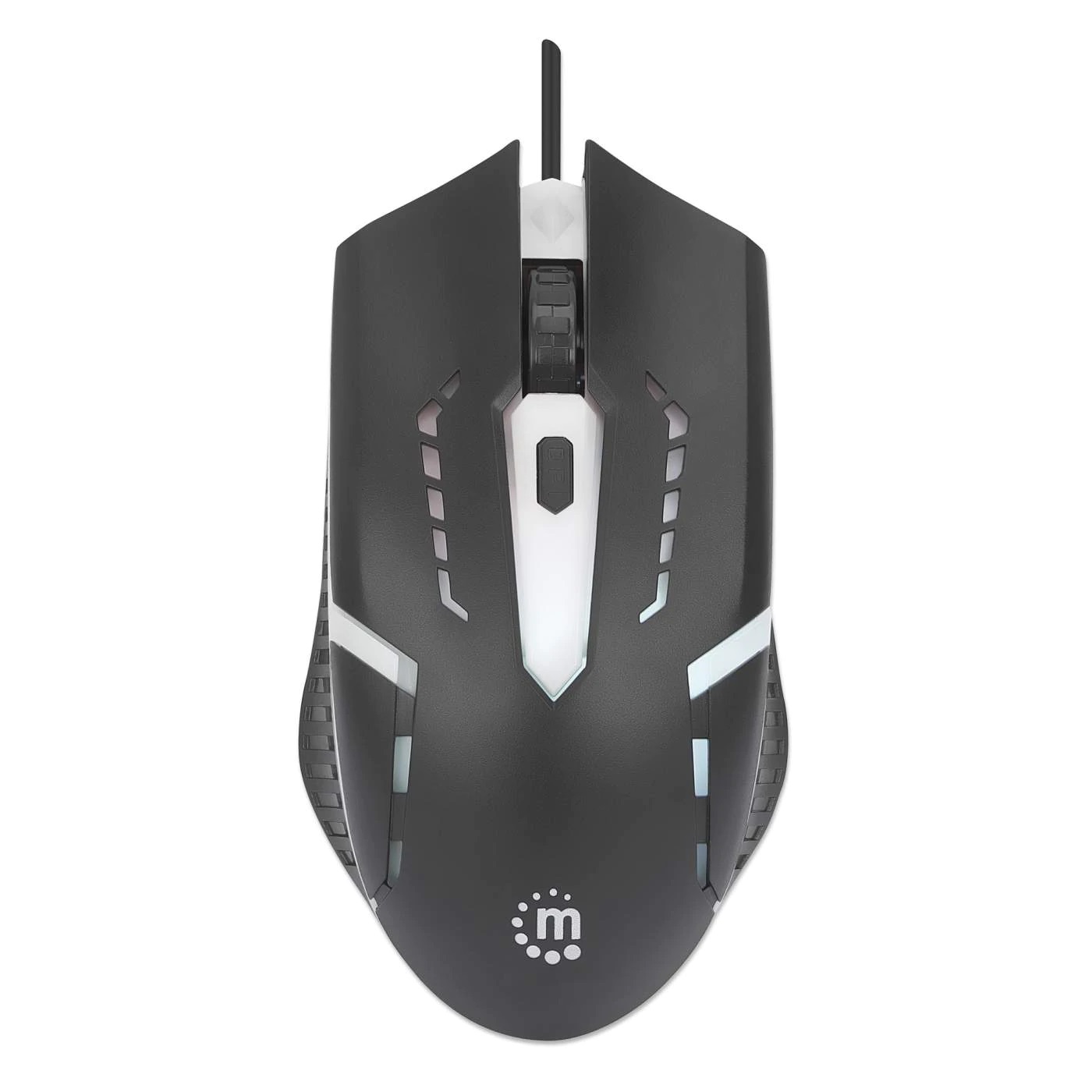 Mouse Gaming Óptico Cableado USB con Iluminac MANHATTAN 190206